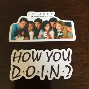 Friends Tv show 50 pcs stickers